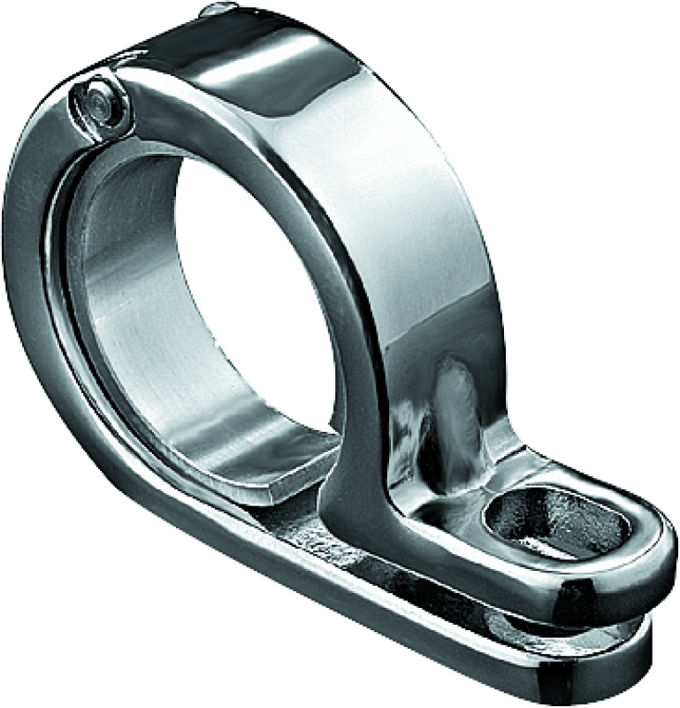 Kuryakyn P-Clamp 1-1/2in - 1-5/8in P-Clamp Chrome Kuryakyn Handlebars AXOPROS