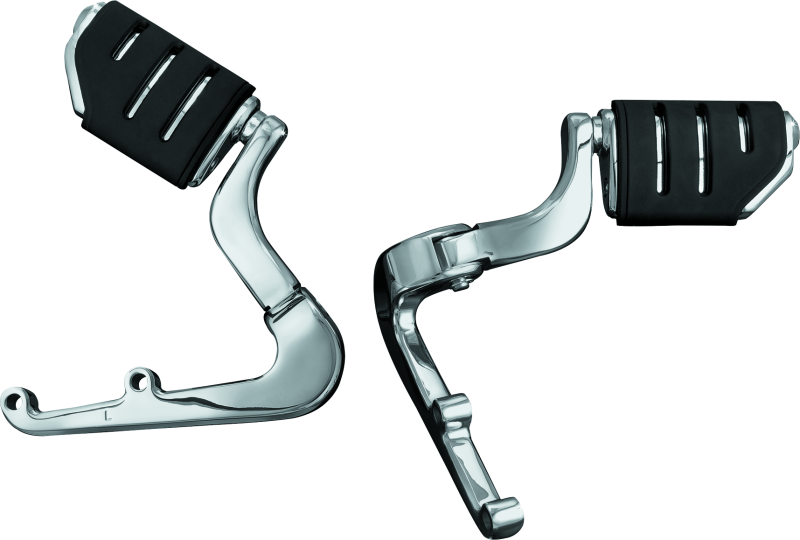 Kuryakyn Passenger Cruise Pegs 01-17 Honda GL1800 Chrome Kuryakyn Footpegs AXOPROS