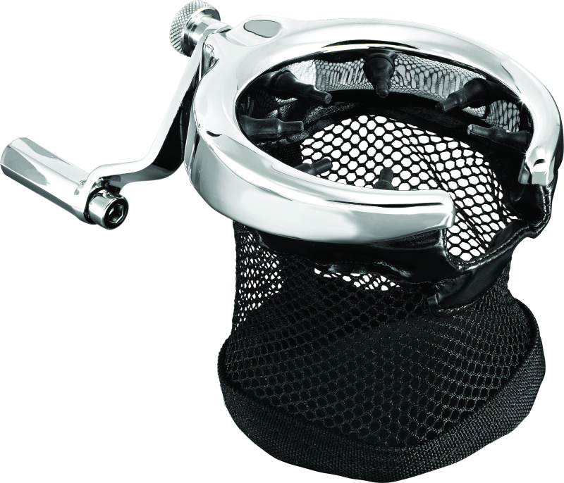 Kuryakyn Passenger Drink Holder 01-17 GL1800 Chrome Kuryakyn Cup Holders AXOPROS
