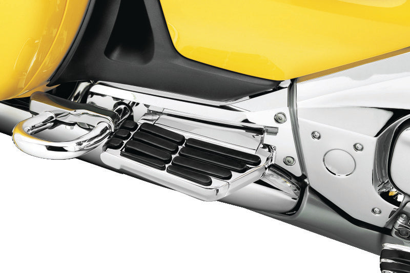 Kuryakyn Passenger Floorboard Side Covers 01-17 Honda GL1800 Chrome Kuryakyn Footpegs AXOPROS