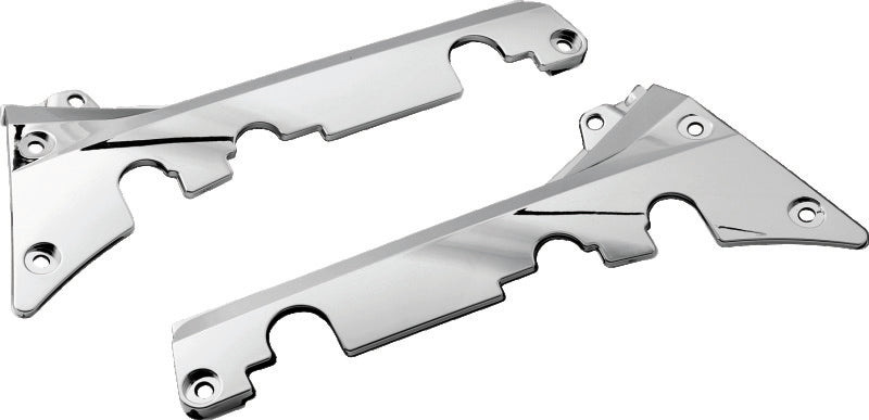 Kuryakyn Passenger Floorboard Side Covers 01-17 Honda GL1800 Chrome Kuryakyn Footpegs AXOPROS