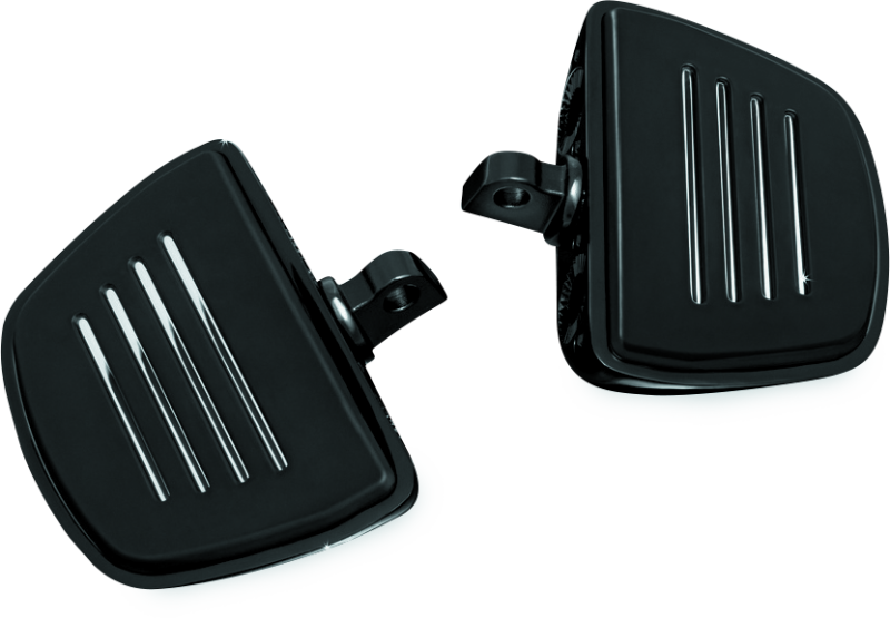 Kuryakyn Premium Mini Boards With Male Mount Adapters Black Kuryakyn Running Boards  AXOPROS