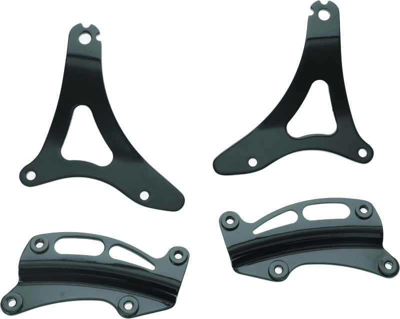 Kuryakyn Quick Release Attachment Point Kit 14-Up Touring Models Black Kuryakyn Cargo Organization  AXOPROS