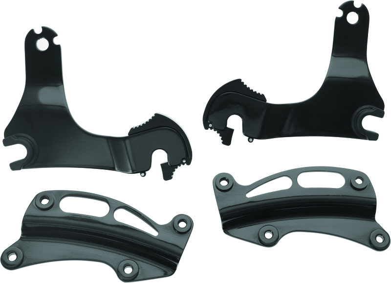 Kuryakyn Quick Release Mount For Multi-Purpose Backrest 14-Up Touring Models Black Kuryakyn Seats AXOPROS