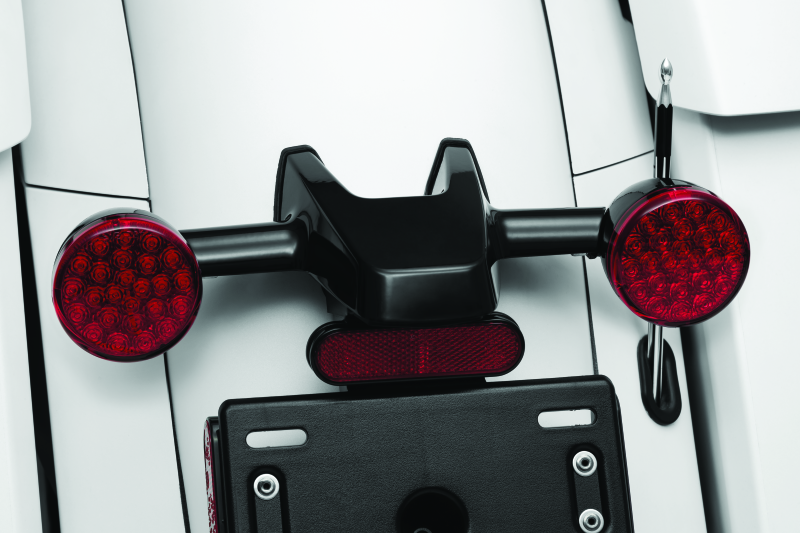 Kuryakyn Rear Atto Turn Signal Adapter Black Kuryakyn Light Accessories and Wiring AXOPROS
