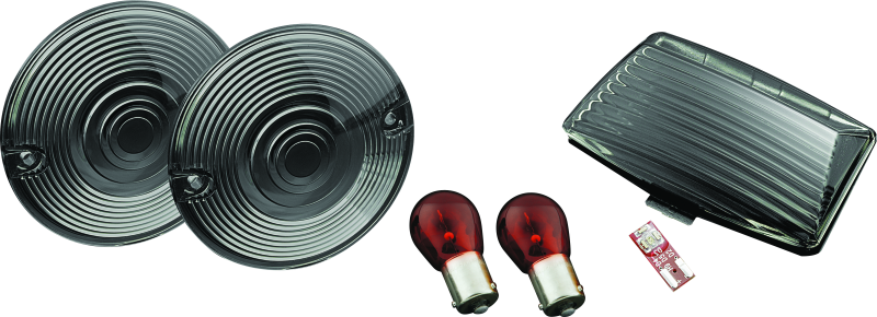 Kuryakyn Rear Smoke Lens Kit Kuryakyn Light Accessories and Wiring AXOPROS