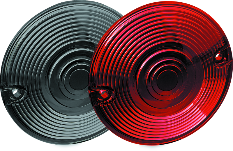 Kuryakyn Red Lenses For Flat Turn Signals Kuryakyn Light Accessories and Wiring AXOPROS