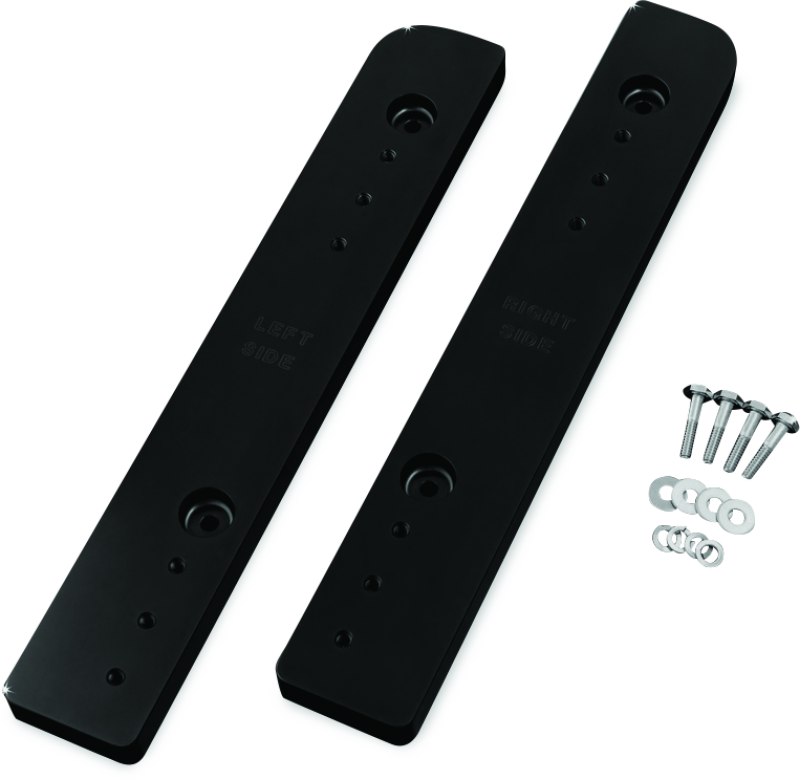 Kuryakyn Relocator For Tour-Pak 14-Up Touring Models Black Kuryakyn Brackets AXOPROS