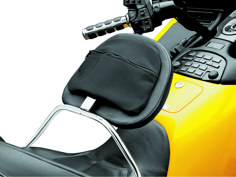 Kuryakyn Rider Backrest Honda GL1800 01-10 Models Chrome Kuryakyn Seats AXOPROS