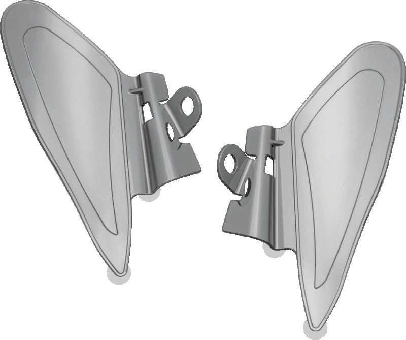 Kuryakyn Saddle Shields Heat Deflectors 14-Up Indian Models(excluding Scout) Smoke Kuryakyn Heat Shields AXOPROS
