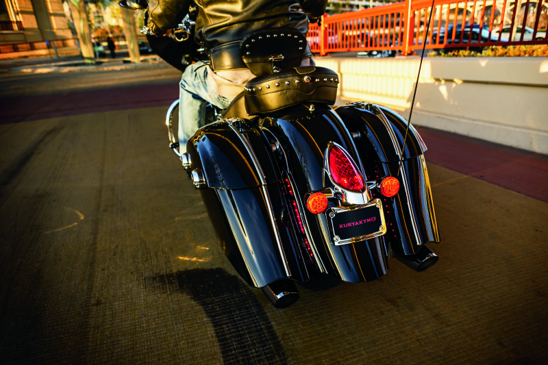 Kuryakyn Saddlebag Top Trim Indian Chrome Kuryakyn Bags - Saddlebags  AXOPROS