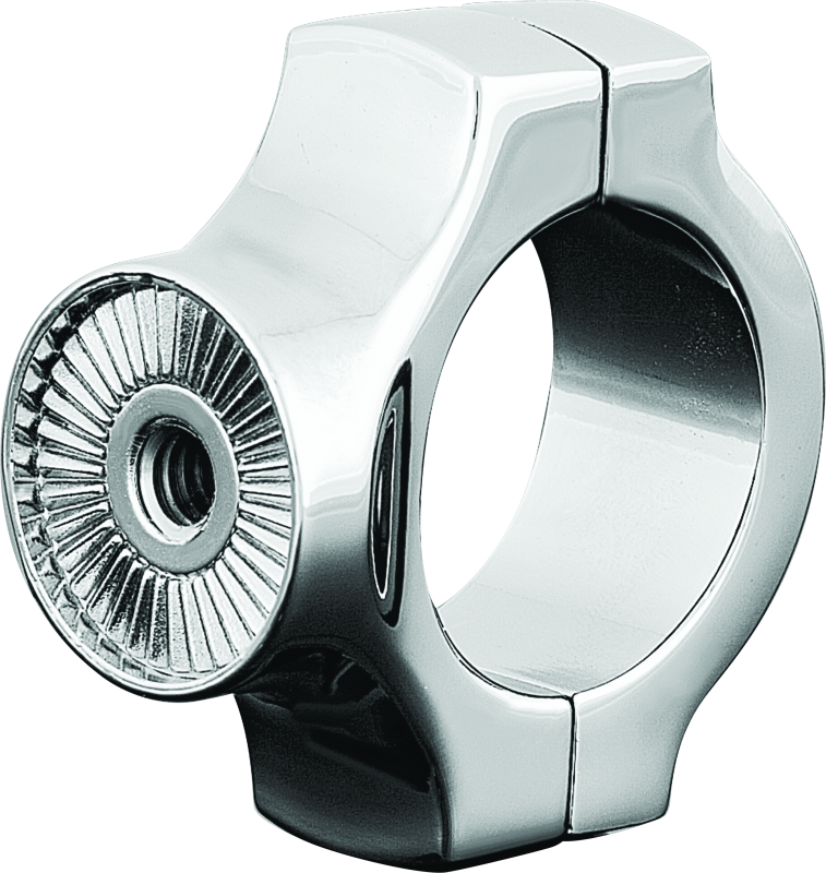 Kuryakyn Side Mount License Plate Holder Clamp 86-17 Softails Chrome Kuryakyn License Plate Relocation AXOPROS