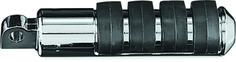 Kuryakyn Small ISO Longhorn Peg With 1in Extensions & Male Mount Adapter Chrome (Pair) Kuryakyn Footpegs AXOPROS