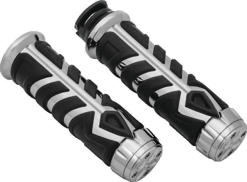 Kuryakyn Spear Grips For Scout Chrome Kuryakyn Grips AXOPROS