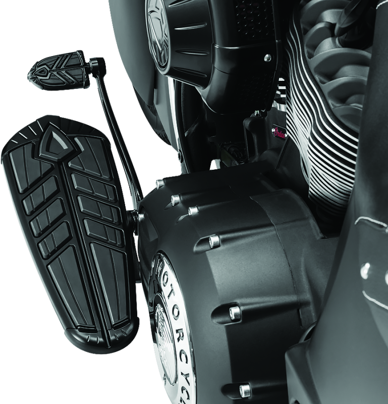 Kuryakyn Spear Shift And Brake Peg Black Kuryakyn Footpegs AXOPROS