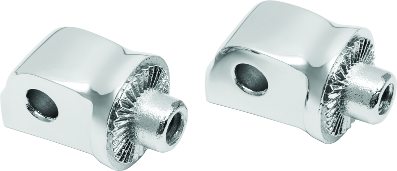 Kuryakyn Splined Passenger Peg Adapter Chrome Kuryakyn Footpegs AXOPROS