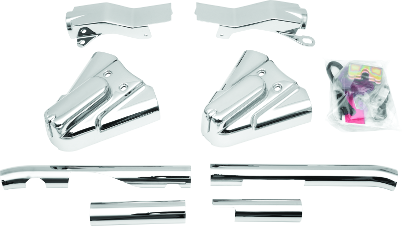 Kuryakyn Swingarm Cover Kit - Unlighted 86-99 Softail Models Chrome Kuryakyn Swingarms  AXOPROS