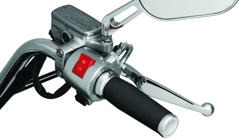 Kuryakyn Thresher Grip Metric Chrome Kuryakyn Grips AXOPROS