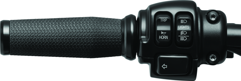 Kuryakyn Thresher Grips Throttle-By-Wire Black Kuryakyn Grips AXOPROS