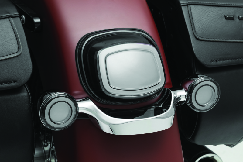 Kuryakyn Tracer L.E.D. Front Turn Signal Insert, Red Light, Smoke Lens 1156 Kuryakyn Light Accessories and Wiring AXOPROS