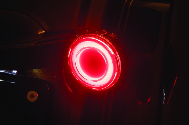 Kuryakyn Tracer L.E.D. Turn Signal Inserts Red/Red Smoke Lens Rear Kuryakyn Light Accessories and Wiring AXOPROS
