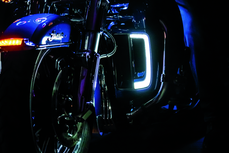 Kuryakyn Tracer Lower Fairing Grill Chrome Kuryakyn Exterior Trim AXOPROS