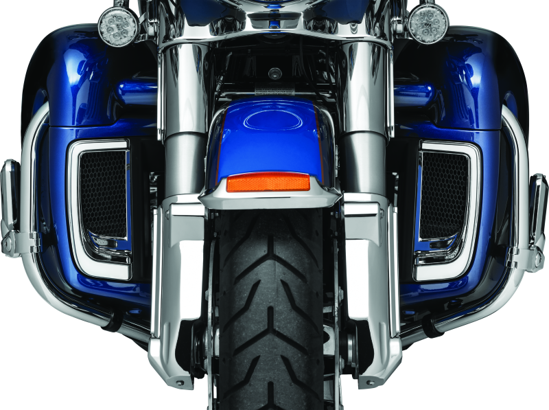 Kuryakyn Tracer Lower Fairing Grill Chrome Kuryakyn Exterior Trim AXOPROS