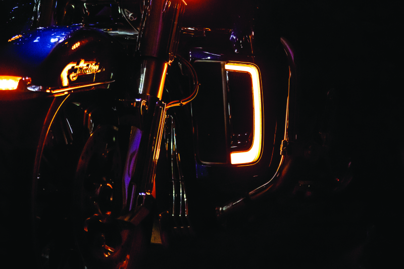 Kuryakyn Tracer Lower Fairing Grill Chrome Kuryakyn Exterior Trim AXOPROS