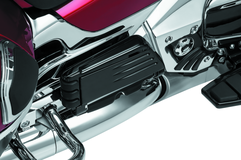 Kuryakyn Transformer Floorboards 01-17 Honda GL1800 Black Kuryakyn Footpegs AXOPROS