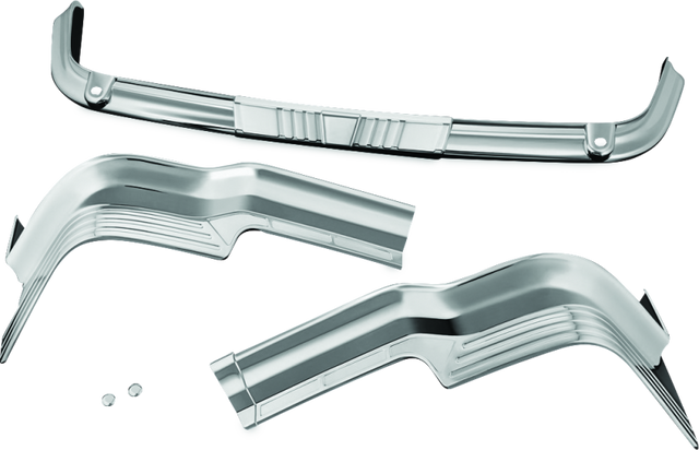 Kuryakyn Tri-Line Accent For Rear Tour-Pak Light Chrome Kuryakyn Tail Lights  AXOPROS