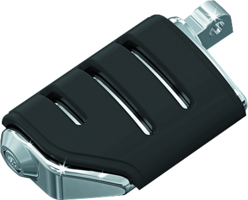 Kuryakyn Trident Dually With Male Mount Adapters Chrome Kuryakyn Footpegs AXOPROS