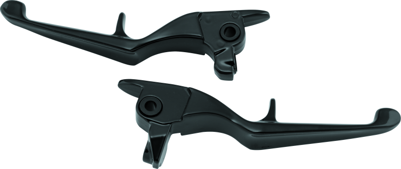 Kuryakyn Trigger Lever Set 17-Up Touring Gloss Black Kuryakyn Levers AXOPROS