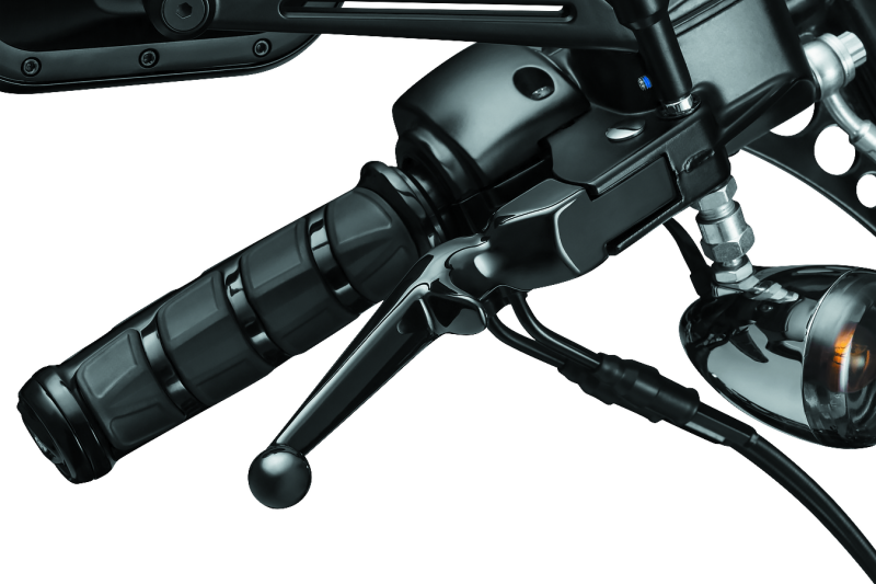 Kuryakyn Trigger Lever Set 96-Up Cable Gloss Black Kuryakyn Levers AXOPROS