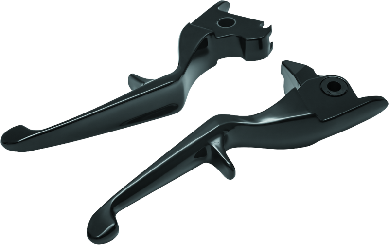 Kuryakyn Trigger Levers 14-16 Touring Gloss Black Kuryakyn Levers AXOPROS