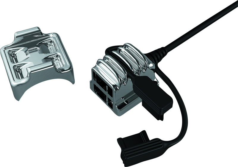 Kuryakyn USB Power Port Universal Charger Chrome Kuryakyn Programmer Accessories  AXOPROS