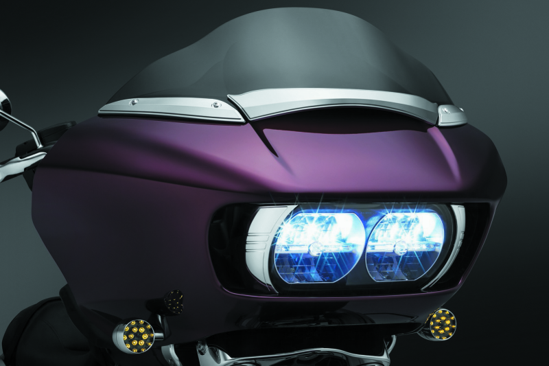 Kuryakyn Windshield Side Trims Chrome Kuryakyn Exterior Trim AXOPROS