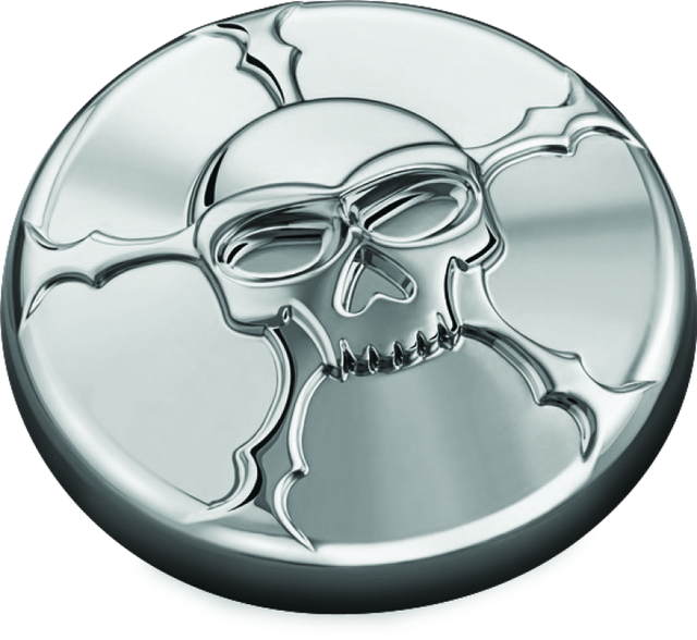 Kuryakyn Zombie Gas Cap Vented Chrome Kuryakyn Fuel Caps  AXOPROS