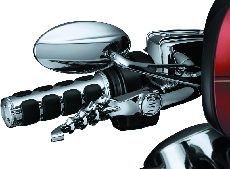 Kuryakyn Zombie Lever Set 17-Up Touring Chrome Kuryakyn Levers AXOPROS