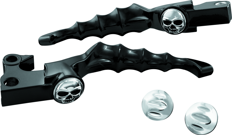Kuryakyn Zombie Levers 08-13 Touring Cable Gloss Black Kuryakyn Levers AXOPROS