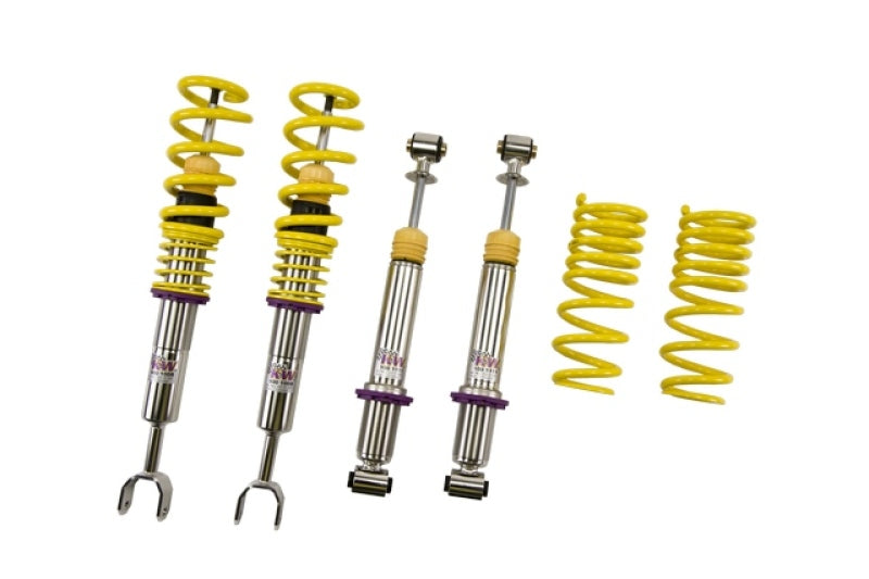 KW Coilover Kit V1 Audi A4 S4 (8D/B5 B5S) Sedan + Avant; Quattro incl. S4; all engines KW Coilovers AXOPROS
