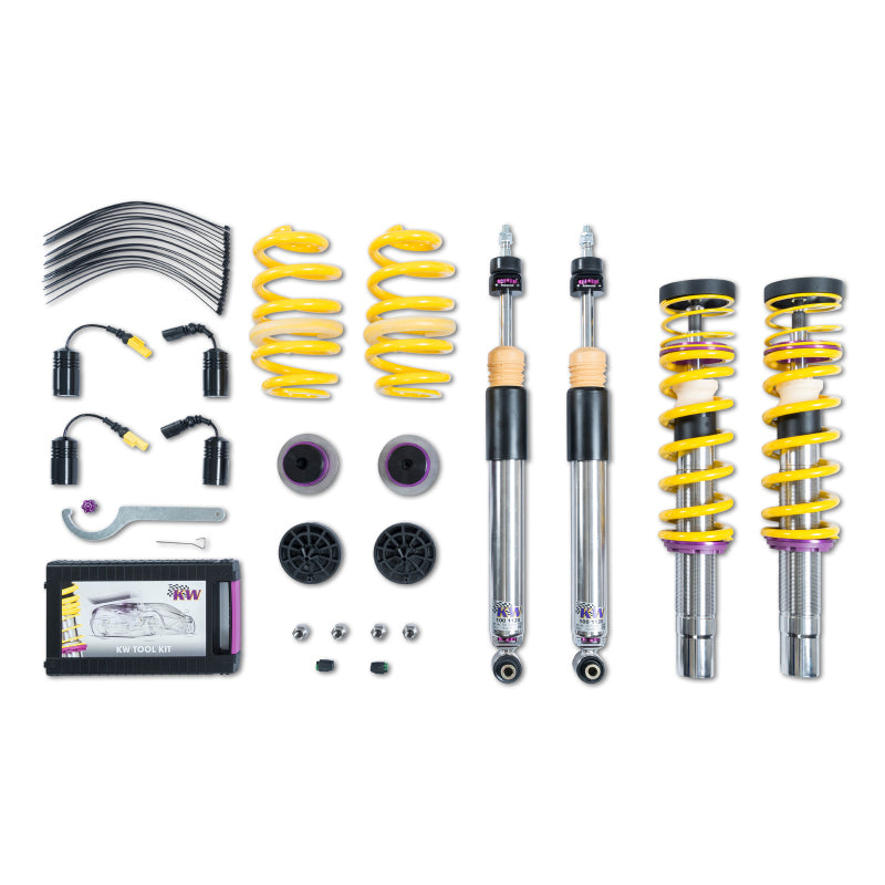 KW Coilover Kit V3 2018+ Audi RS5 (B9) Coupe w/ Dynamic Ride Control KW Coilovers AXOPROS