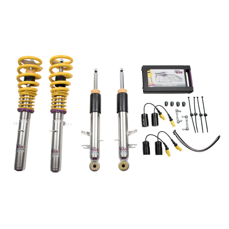 KW Coilover Kit V3 BMW X5 (F15) w/ Rear Air w/ EDC Bundle KW Coilovers AXOPROS