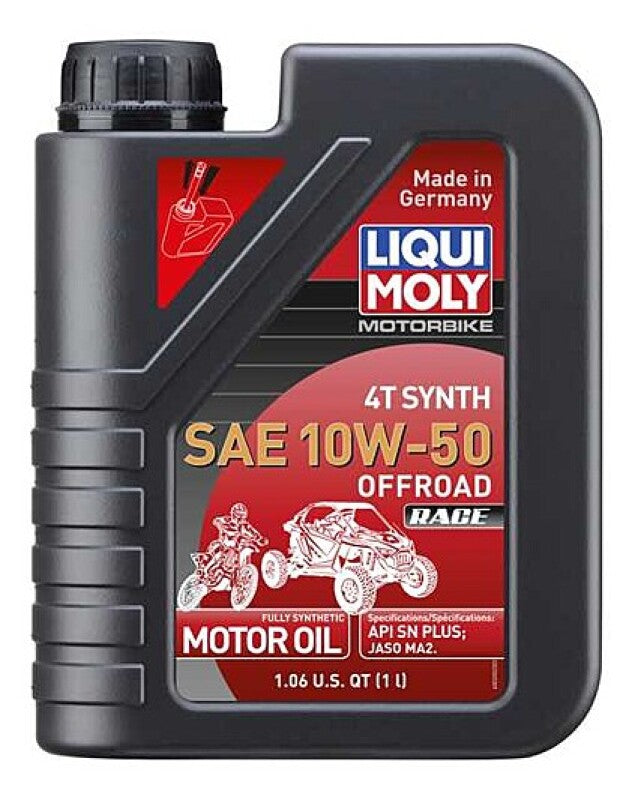 LIQUI MOLY 1L Motorbike 4T Synth SAE 10W50 Offroad Race LIQUI MOLY Motor Oils AXOPROS