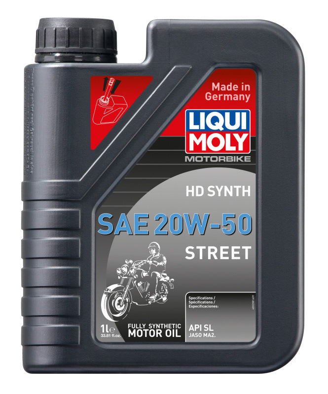 LIQUI MOLY 1L Motorbike HD Synth SAE 20W50 Street LIQUI MOLY Motor Oils AXOPROS