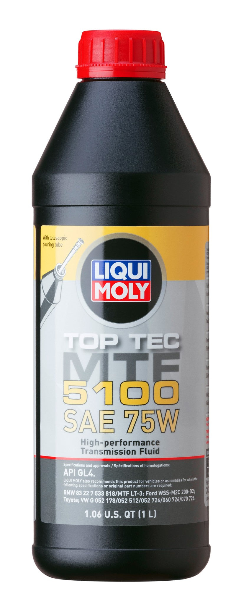 LIQUI MOLY 1L Top Tec MTF 5100 Gear Oil SAE 75W LIQUI MOLY Gear Oils AXOPROS