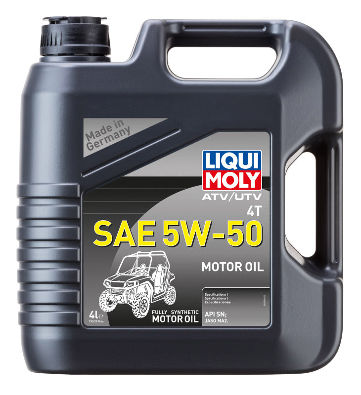 LIQUI MOLY 4L ATV 4T Motor Oil SAE 5W50 LIQUI MOLY Motor Oils AXOPROS