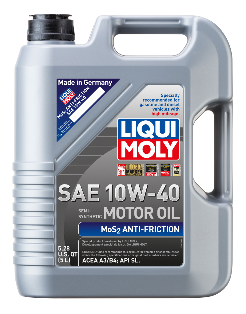 LIQUI MOLY 5L MoS2 Anti-Friction Motor Oil 10W40 LIQUI MOLY Motor Oils AXOPROS
