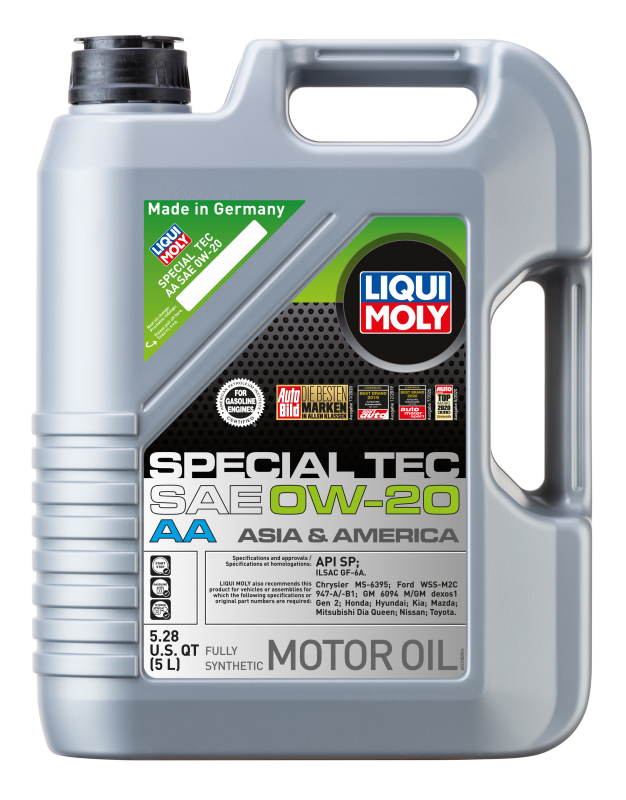 LIQUI MOLY 5L Special Tec AA Motor Oil SAE 0W20 LIQUI MOLY Motor Oils AXOPROS