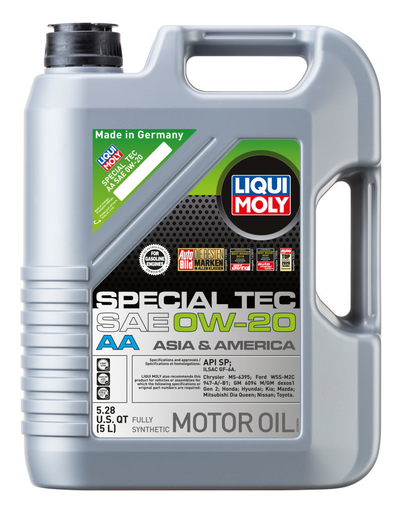 LIQUI MOLY 5L Special Tec AA Motor Oil SAE 0W20 LIQUI MOLY Motor Oils AXOPROS