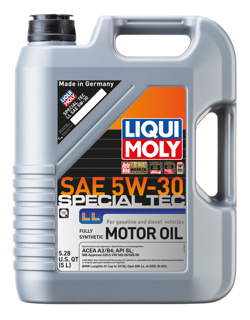 LIQUI MOLY 5L Special Tec LL Motor Oil SAE 5W30 LIQUI MOLY Motor Oils AXOPROS